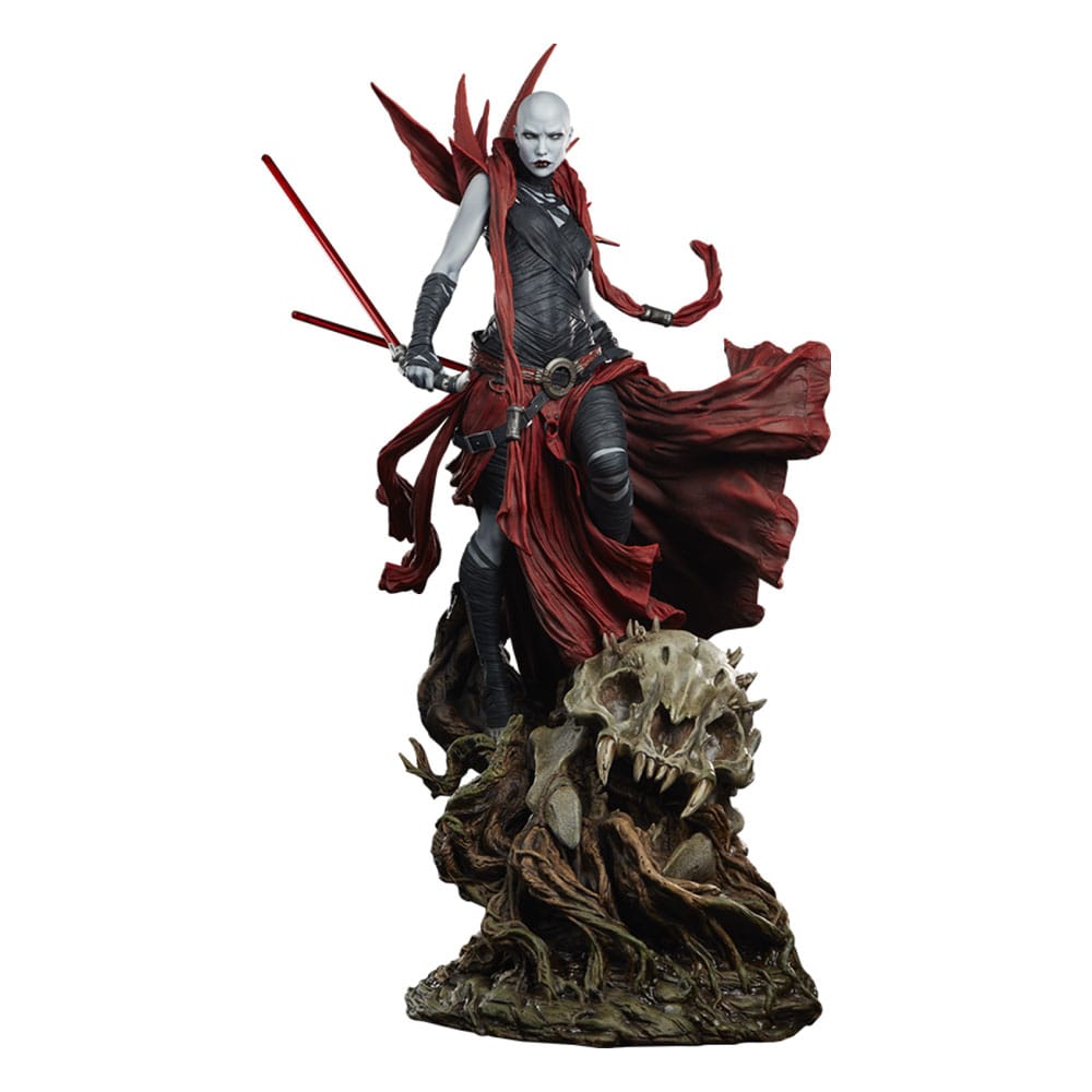 Star Wars Premium Format Statue Asajj Ventress 69cm - Scale Statue - Sideshow Collectibles - Hobby Figures UK