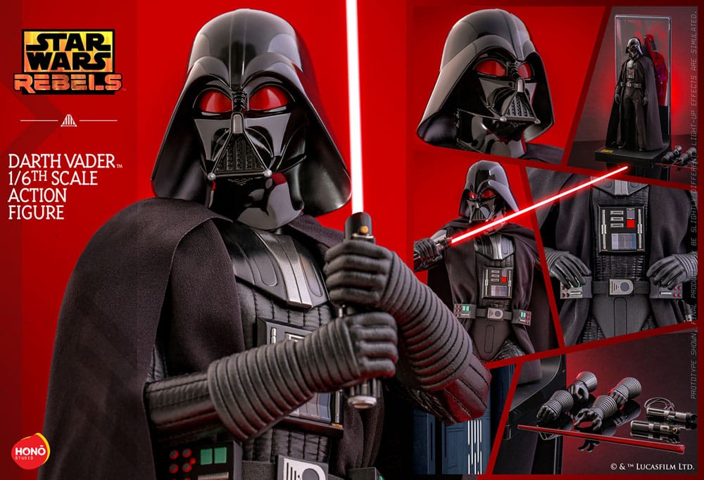 Star Wars: Rebels Action Figure 1/6 Darth Vader 34cm - Action Figures - Hono Studio - Hobby Figures UK