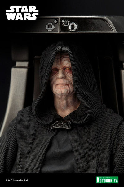 Star Wars: Return of the Jedi ARTFX+ PVC Statue 1/10 Emperor Palpatine 16cm - Scale Statue - Kotobukiya - Hobby Figures UK