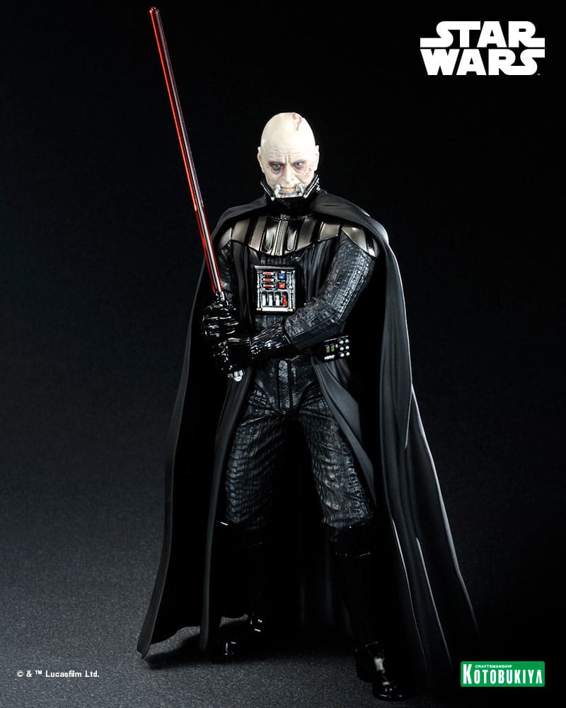 Star Wars: Return of the Jedi ARTFX+ PVC Statue 1/10 Darth Vader Return of Anakin Skywalker 20cm - Scale Statue - Kotobukiya - Hobby Figures UK