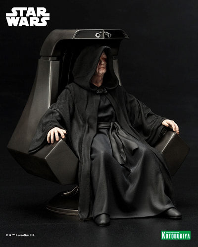 Star Wars: Return of the Jedi ARTFX+ PVC Statue 1/10 Emperor Palpatine 16cm - Scale Statue - Kotobukiya - Hobby Figures UK