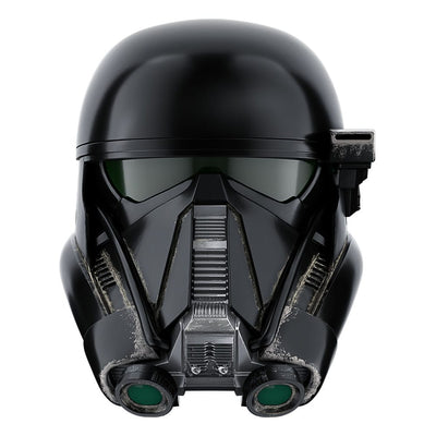 Star Wars: Rogue One Black Series Electronic Helmet Imperial Death Trooper - Scale Statue - Hasbro - Hobby Figures UK