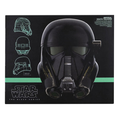 Star Wars: Rogue One Black Series Electronic Helmet Imperial Death Trooper - Scale Statue - Hasbro - Hobby Figures UK