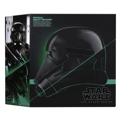 Star Wars: Rogue One Black Series Electronic Helmet Imperial Death Trooper - Scale Statue - Hasbro - Hobby Figures UK