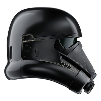 Star Wars: Rogue One Black Series Electronic Helmet Imperial Death Trooper - Scale Statue - Hasbro - Hobby Figures UK