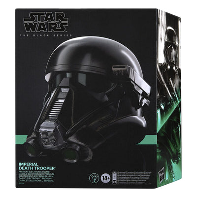 Star Wars: Rogue One Black Series Electronic Helmet Imperial Death Trooper - Scale Statue - Hasbro - Hobby Figures UK