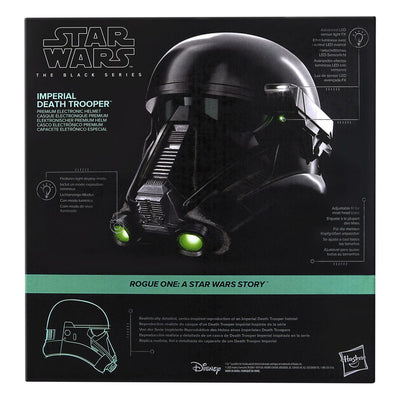 Star Wars: Rogue One Black Series Electronic Helmet Imperial Death Trooper - Scale Statue - Hasbro - Hobby Figures UK