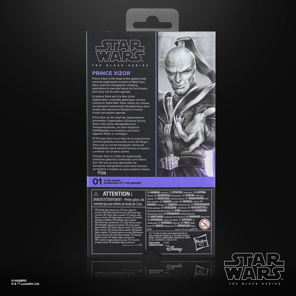 Star Wars: Shadows of the Empire Black Series Action Figure Prince Xizor 15cm - Action Figures - Hasbro - Hobby Figures UK