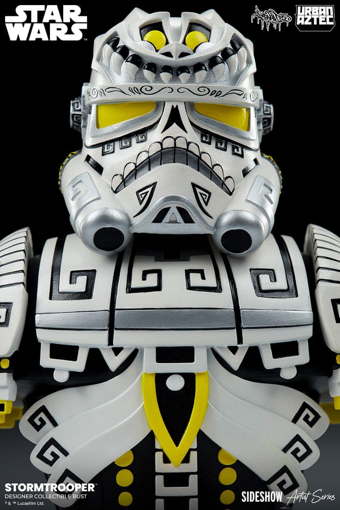 Star Wars Sideshow Artist Series Designer Bust Stormtrooper by Jesse Hernandez 18cm - Scale Statue - Sideshow Collectibles - Hobby Figures UK