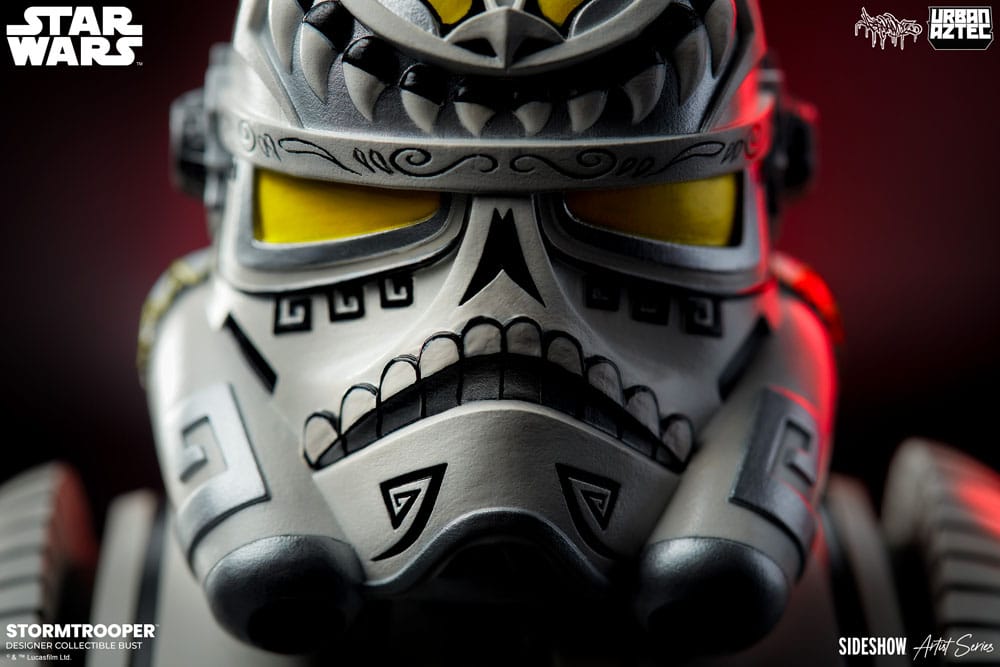 Star Wars Sideshow Artist Series Designer Bust Stormtrooper by Jesse Hernandez 18cm - Scale Statue - Sideshow Collectibles - Hobby Figures UK