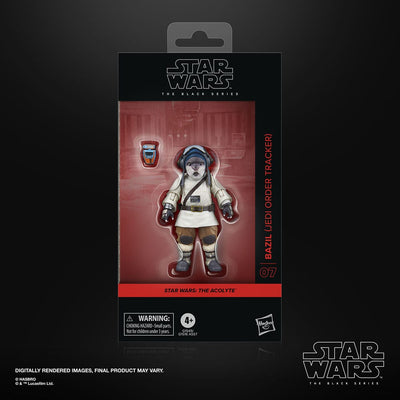 Star Wars: The Acolyte Black Series Action Figure Bazil (Jedi Order Tracker) 10cm - Action Figures - Hasbro - Hobby Figures UK