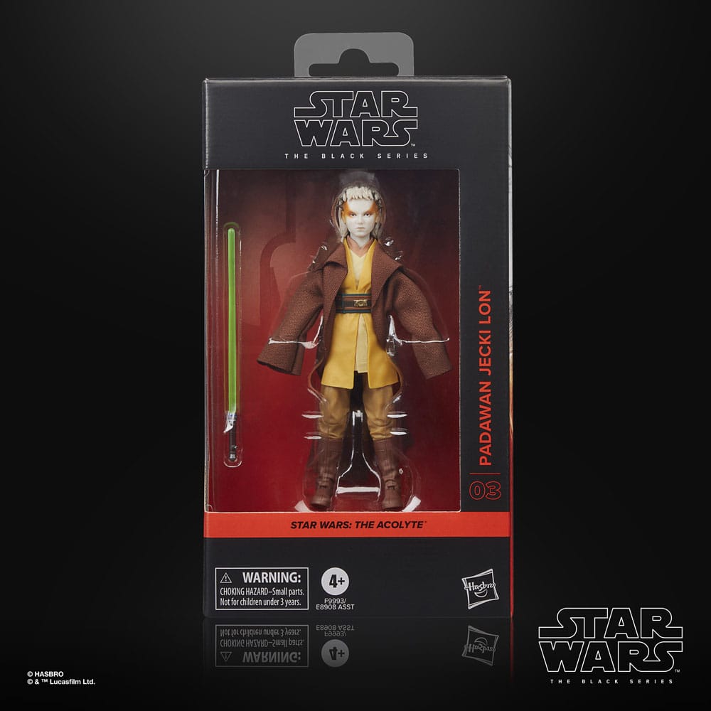 Star Wars: The Acolyte Black Series Action Figure Padawan Jecki Lon 15cm - Action Figures - Hasbro - Hobby Figures UK