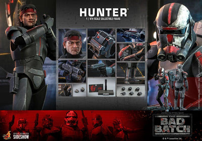 Star Wars: The Bad Batch Action Figure 1/6 Hunter 30cm - Action Figures - Hot Toys - Hobby Figures UK