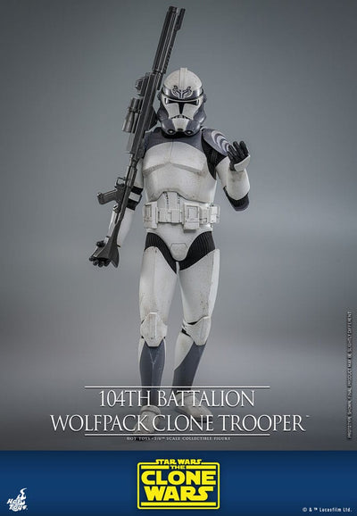 Star Wars The Clone Wars Action Figure 1/6 104th Battalion Wolfpack Clone Trooper 30cm - Action Figures - Hot Toys - Hobby Figures UK