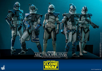Star Wars: The Clone Wars Action Figure 1/6 Arc Trooper Fives 30cm - Action Figures - Hot Toys - Hobby Figures UK