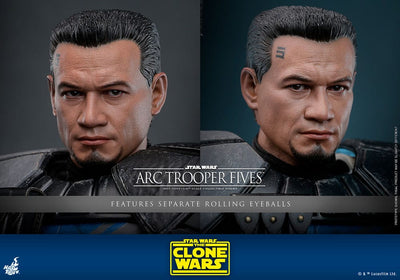 Star Wars: The Clone Wars Action Figure 1/6 Arc Trooper Fives 30cm - Action Figures - Hot Toys - Hobby Figures UK