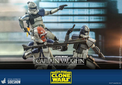 Star Wars The Clone Wars Action Figure 1/6 Captain Vaughn 30cm - Action Figures - Hot Toys - Hobby Figures UK