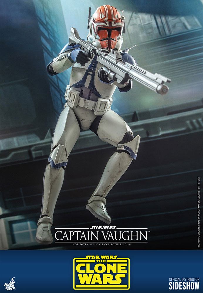 Star Wars The Clone Wars Action Figure 1/6 Captain Vaughn 30cm - Action Figures - Hot Toys - Hobby Figures UK