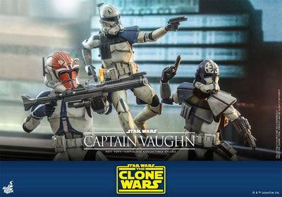 Star Wars The Clone Wars Action Figure 1/6 Captain Vaughn 30cm - Action Figures - Hot Toys - Hobby Figures UK