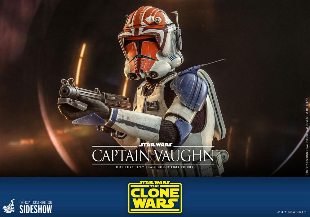 Star Wars The Clone Wars Action Figure 1/6 Captain Vaughn 30cm - Action Figures - Hot Toys - Hobby Figures UK