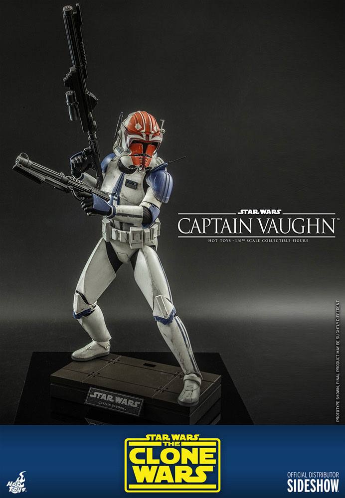 Star Wars The Clone Wars Action Figure 1/6 Captain Vaughn 30cm - Action Figures - Hot Toys - Hobby Figures UK