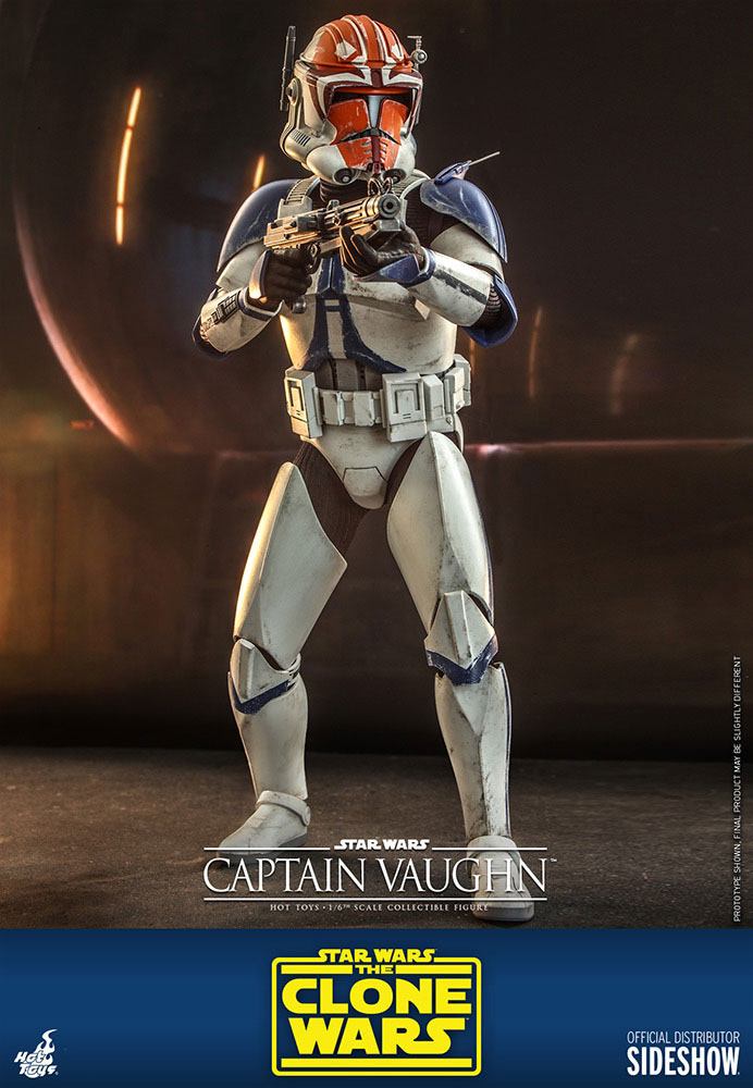 Star Wars The Clone Wars Action Figure 1/6 Captain Vaughn 30cm - Action Figures - Hot Toys - Hobby Figures UK