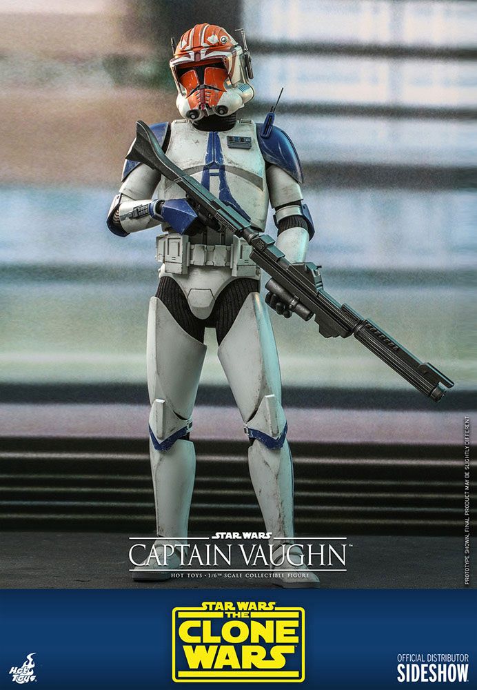 Star Wars The Clone Wars Action Figure 1/6 Captain Vaughn 30cm - Action Figures - Hot Toys - Hobby Figures UK