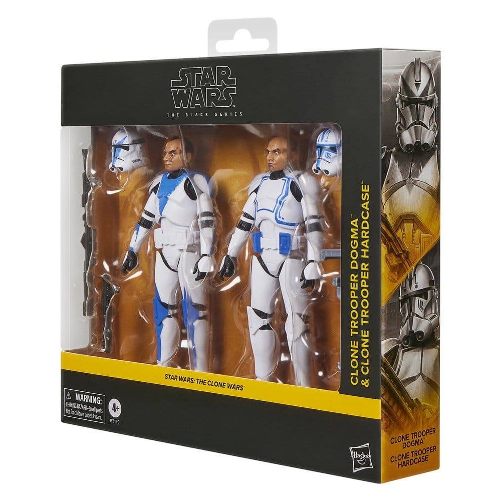 Star Wars: The Clone Wars Black Series Action Figure 2-Pack Clone Troo ...