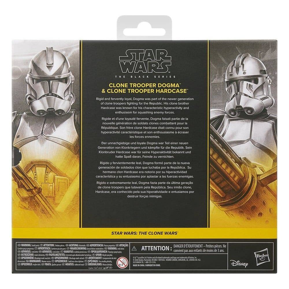Star Wars: The Clone Wars Black Series Action Figure 2-Pack Clone Troo ...