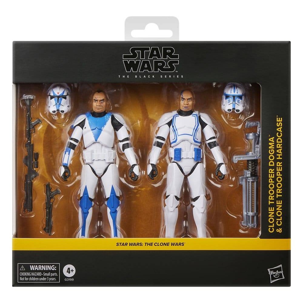Star Wars: The Clone Wars Black Series Action Figure 2-Pack Clone Troo ...