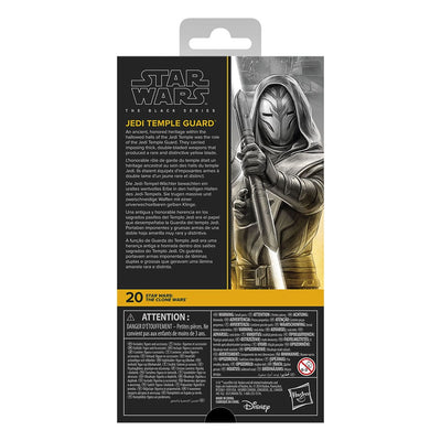 Star Wars: The Clone Wars Black Series Action Figure Jedi Temple Guard 15cm - Action Figures - Hasbro - Hobby Figures UK