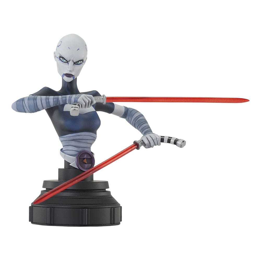 Star Wars: The Clone Wars Bust 1/7 Asajj Ventress 14cm - Scale Statue - Gentle Giant - Hobby Figures UK