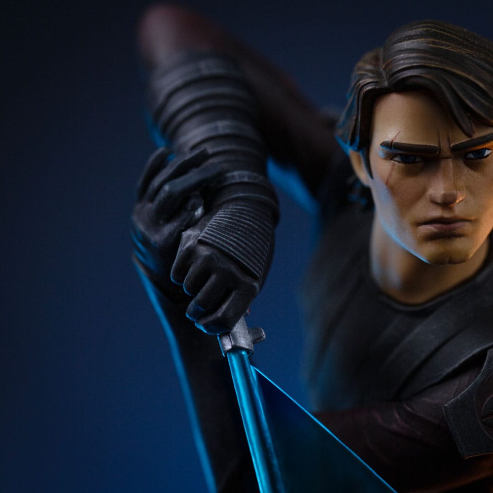 Star Wars: The Clone Wars Deluxe Art Scale Statue 1/10 Anakin Skywalker 19cm - Scale Statue - Iron Studios - Hobby Figures UK