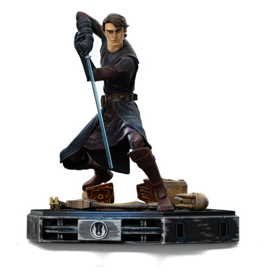 Star Wars: The Clone Wars Deluxe Art Scale Statue 1/10 Anakin Skywalker 19cm - Scale Statue - Iron Studios - Hobby Figures UK