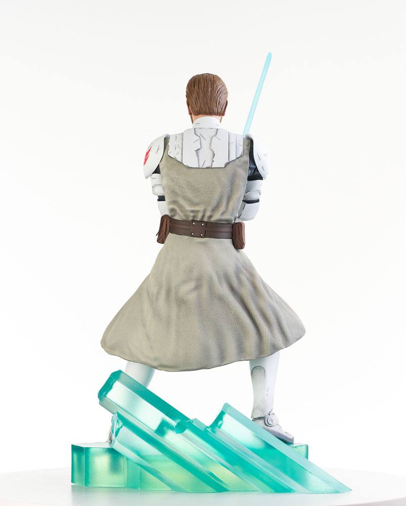 Star Wars The Clone Wars Premier Collection 1/7 Obi-Wan Kenobi 27cm - Scale Statue - Gentle Giant - Hobby Figures UK