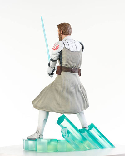 Star Wars The Clone Wars Premier Collection 1/7 Obi-Wan Kenobi 27cm - Scale Statue - Gentle Giant - Hobby Figures UK