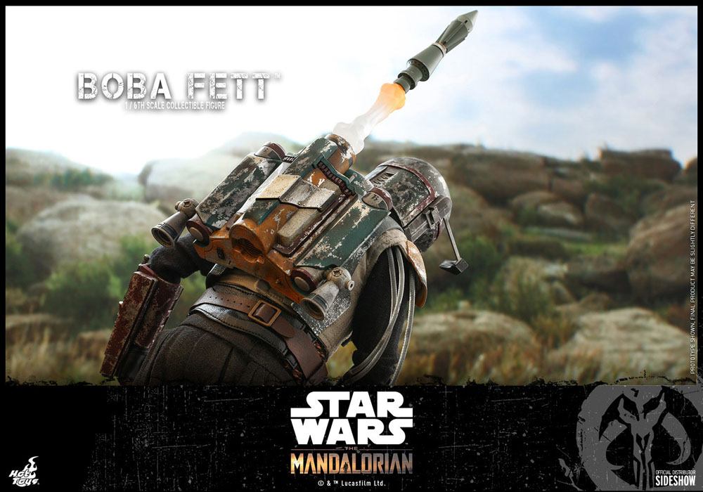 Star Wars The Mandalorian Action Figure 1/6 Boba Fett 30cm - Action Figures - Hot Toys - Hobby Figures UK