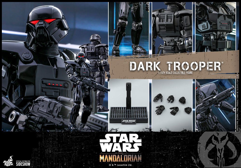 Star Wars The Mandalorian Action Figure 1/6 Dark Trooper 32cm - Action Figures - Hot Toys - Hobby Figures UK