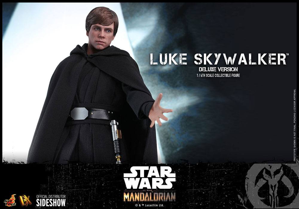 Star Wars The Mandalorian Action Figure 1/6  Luke Skywalker (Deluxe Version) 30cm - Action Figures - Hot Toys - Hobby Figures UK