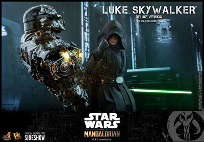 Star Wars The Mandalorian Action Figure 1/6  Luke Skywalker (Deluxe Version) 30cm - Action Figures - Hot Toys - Hobby Figures UK