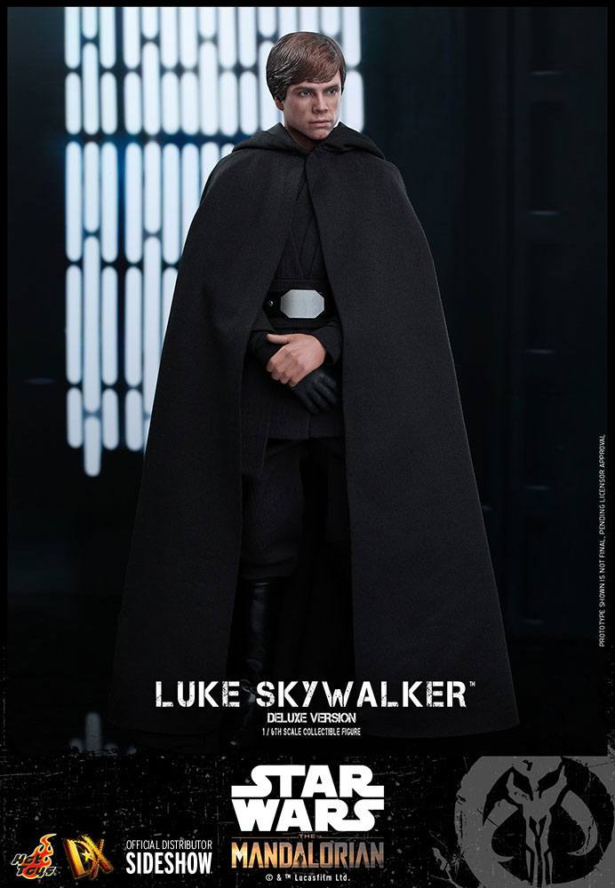 Star Wars The Mandalorian Action Figure 1/6  Luke Skywalker (Deluxe Version) 30cm - Action Figures - Hot Toys - Hobby Figures UK