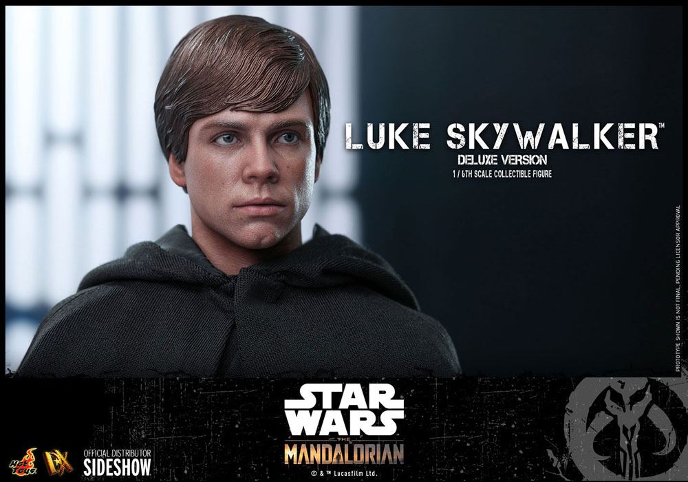 Star Wars The Mandalorian Action Figure 1/6  Luke Skywalker (Deluxe Version) 30cm - Action Figures - Hot Toys - Hobby Figures UK