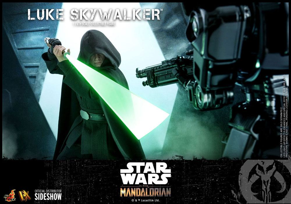 Star Wars The Mandalorian Action Figure 1/6  Luke Skywalker 30cm - Action Figures - Hot Toys - Hobby Figures UK