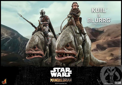 Star Wars The Mandalorian Action Figure 2-Pack 1/6 Kuiil & Blurrg 37cm - Action Figures - Hot Toys - Hobby Figures UK