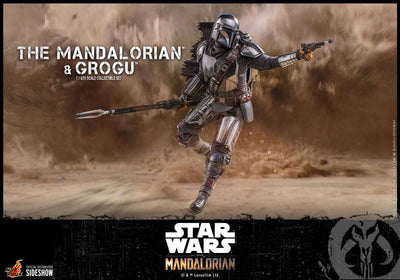 Star Wars The Mandalorian Action Figure 2-Pack 1/6 The Mandalorian & Grogu 30cm - Action Figures - Hot Toys - Hobby Figures UK