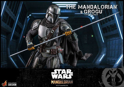 Star Wars The Mandalorian Action Figure 2-Pack 1/6 The Mandalorian & Grogu 30cm - Action Figures - Hot Toys - Hobby Figures UK