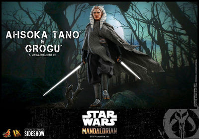 Star Wars The Mandalorian Action Figure 2-Pack 1/6 Ahsoka Tano & Grogu 29cm - Action Figures - Hot Toys - Hobby Figures UK