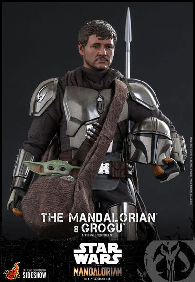 Star Wars The Mandalorian Action Figure 2-Pack 1/6 The Mandalorian & Grogu 30cm - Action Figures - Hot Toys - Hobby Figures UK