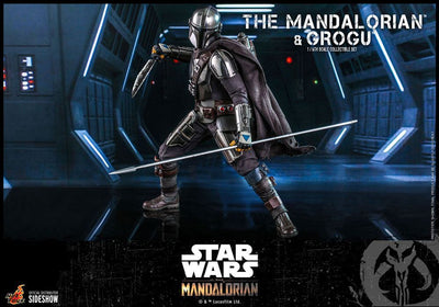 Star Wars The Mandalorian Action Figure 2-Pack 1/6 The Mandalorian & Grogu 30cm - Action Figures - Hot Toys - Hobby Figures UK