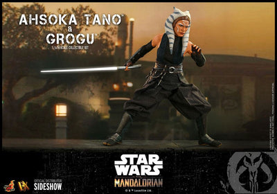 Star Wars The Mandalorian Action Figure 2-Pack 1/6 Ahsoka Tano & Grogu 29cm - Action Figures - Hot Toys - Hobby Figures UK